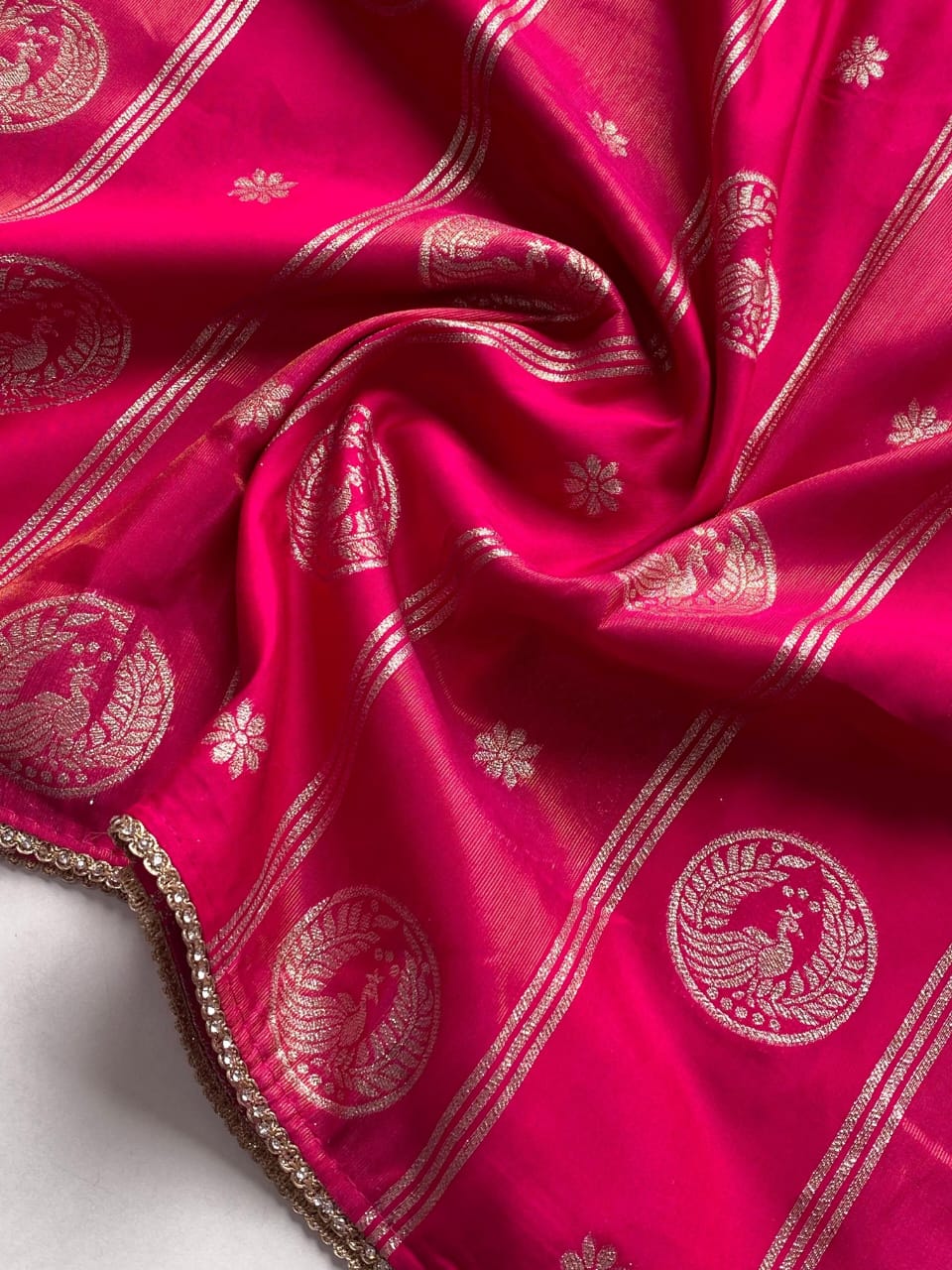 PREMIUM DYEABLE DOLA SILK SAREES