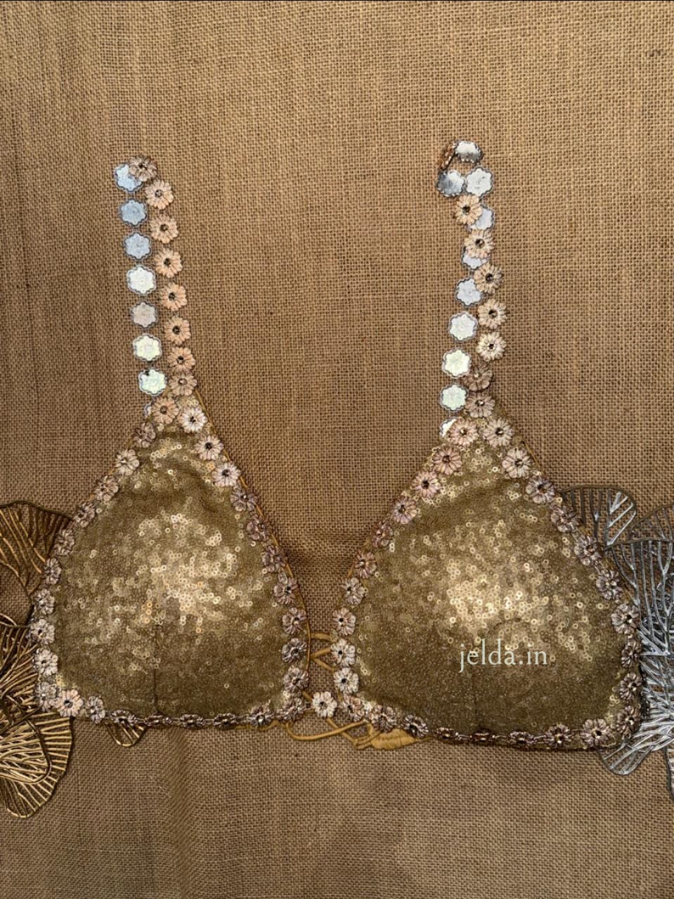 Designer Handcrafted Partywear Blouses – Triangle Cut
