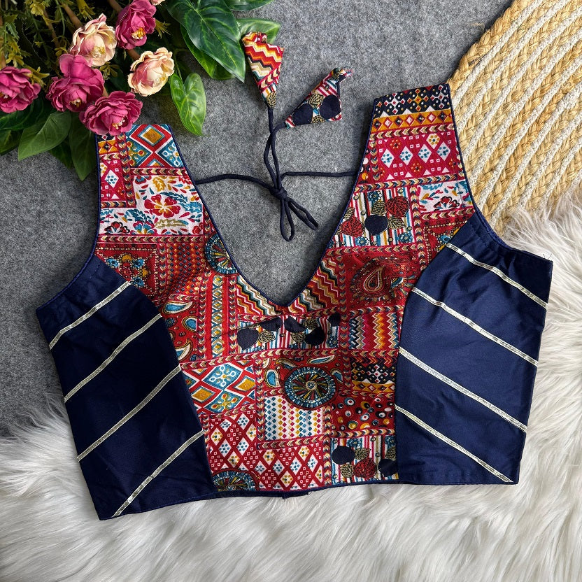Heavy Rayon Cotton - Premium Readymade Blouse