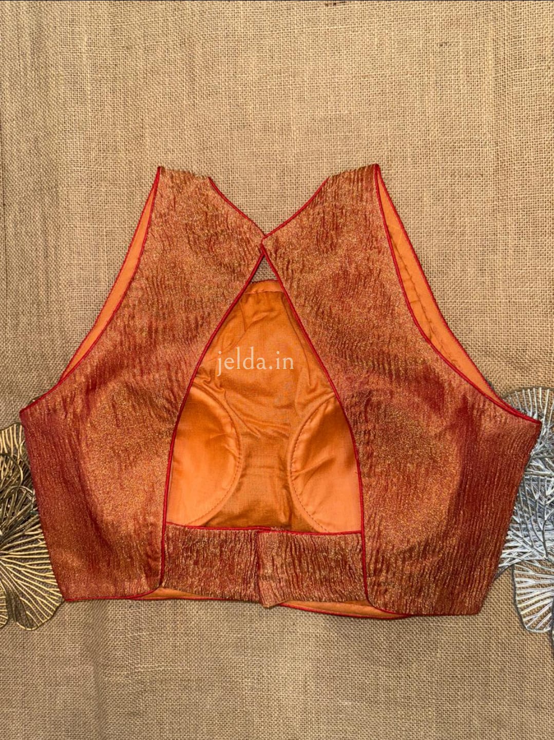 Premium Plain Sleeveless High Neck Blouses – Silk Fabric