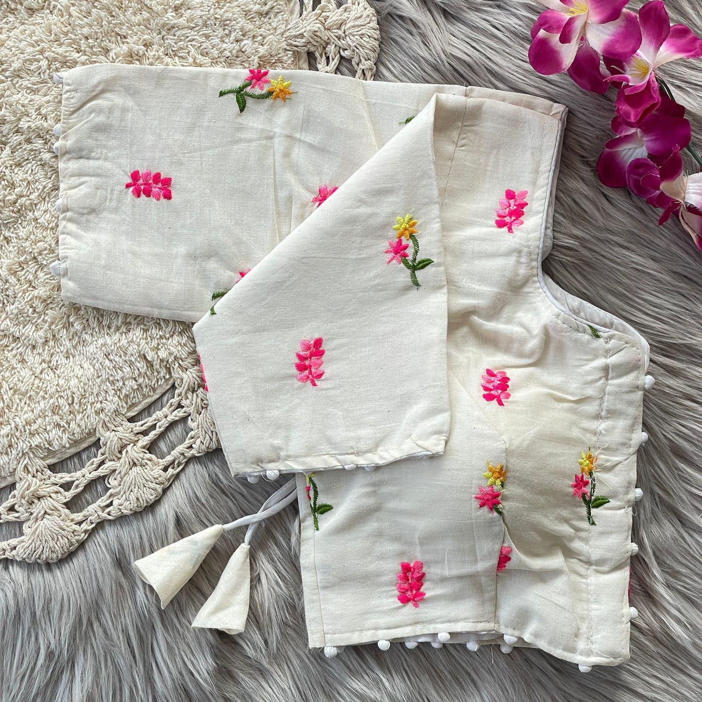 Pure Cotton Ready Made Blouse