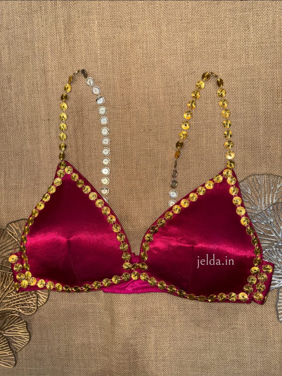 Designer Handcrafted Partywear Blouses – Triangle Cut