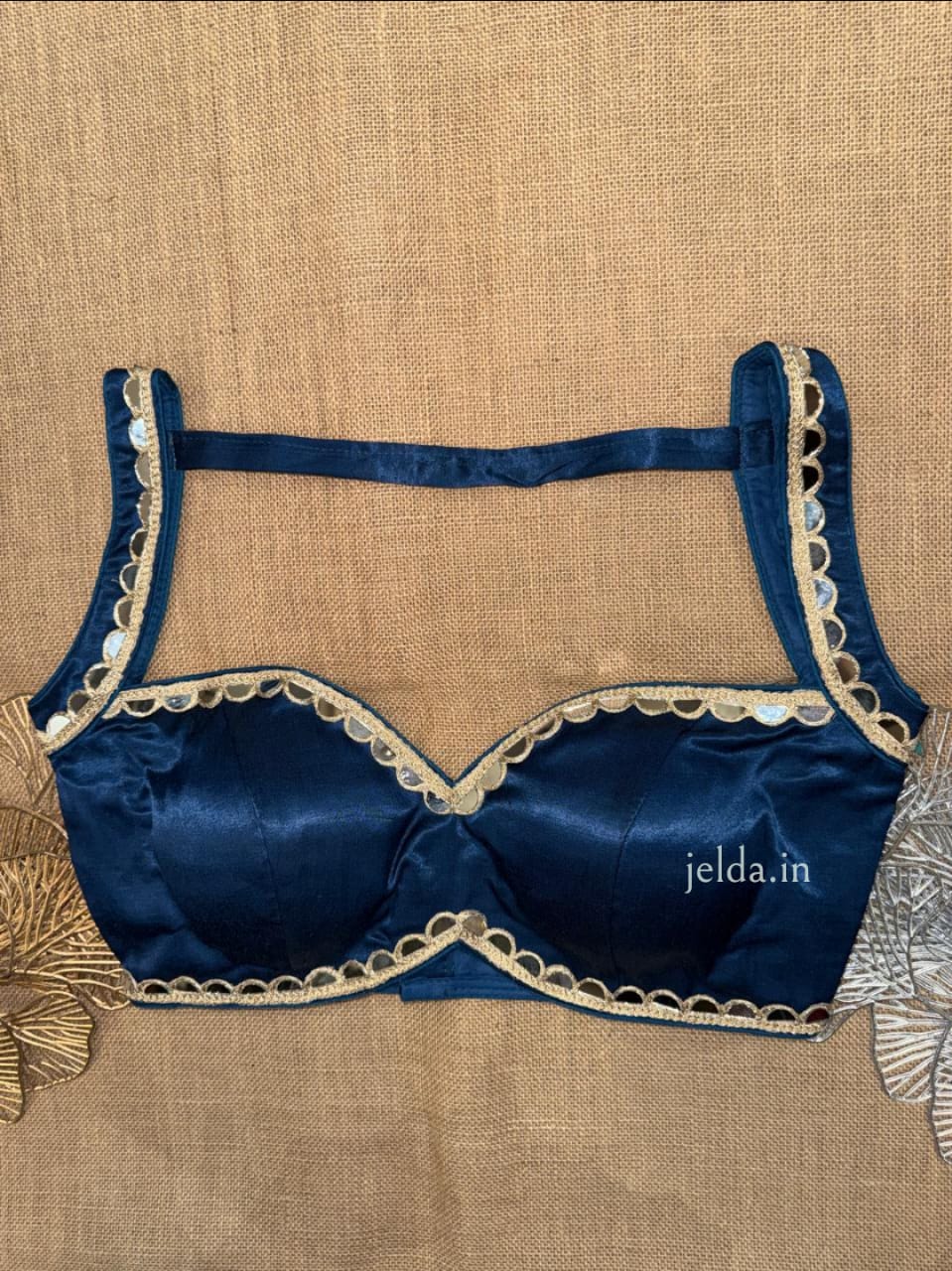 Premium Mirror Work Blouses – Modal Silk Fabric