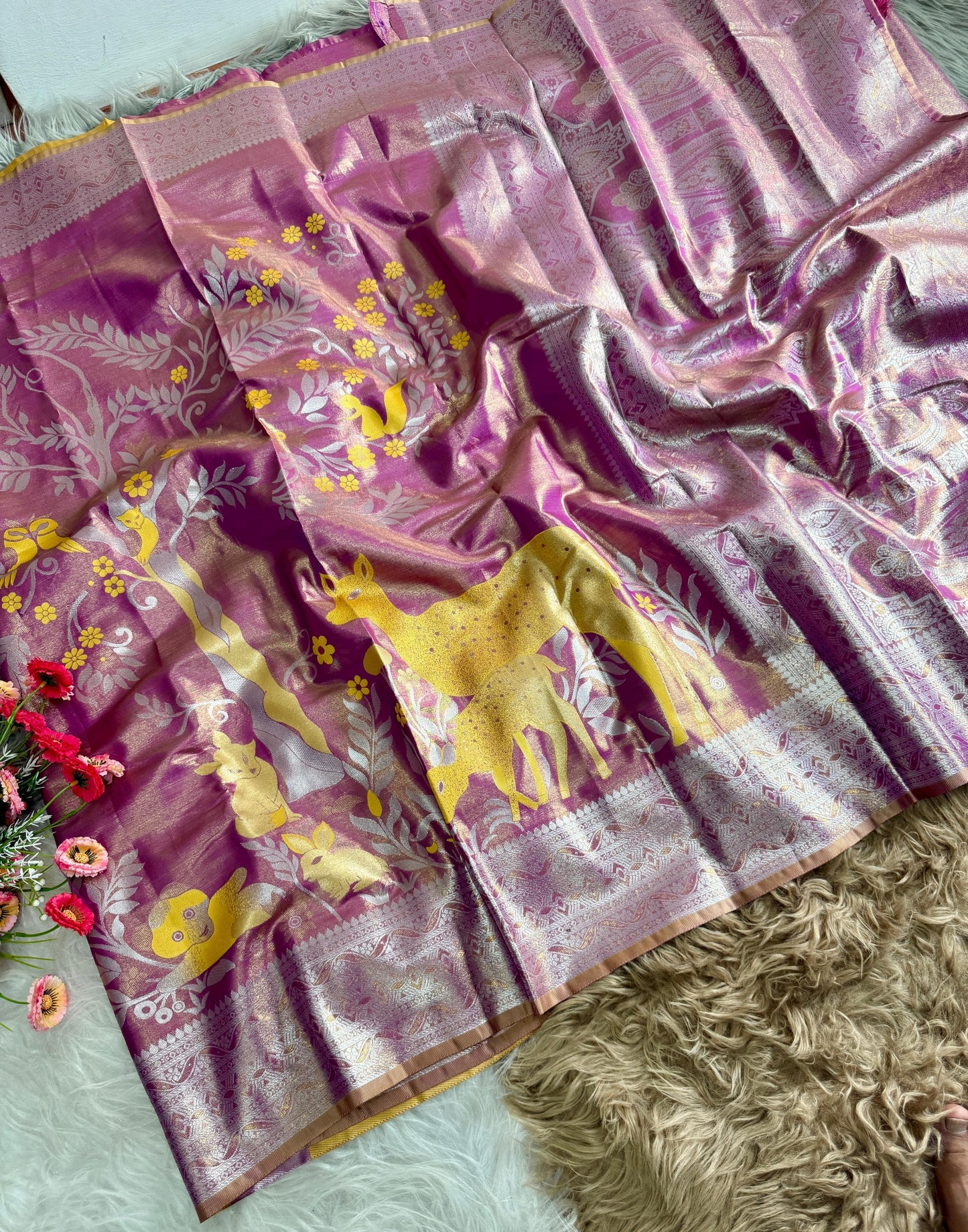 Pure Tissue Silk Saree