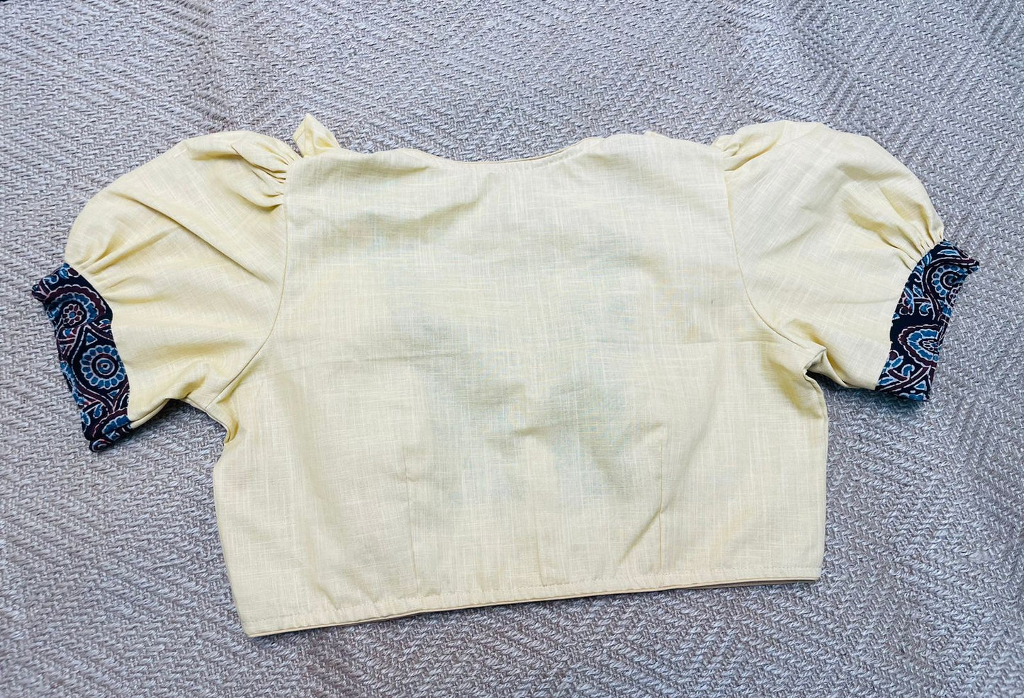 Cotton Printed With Frill - Premium Designer Blouse