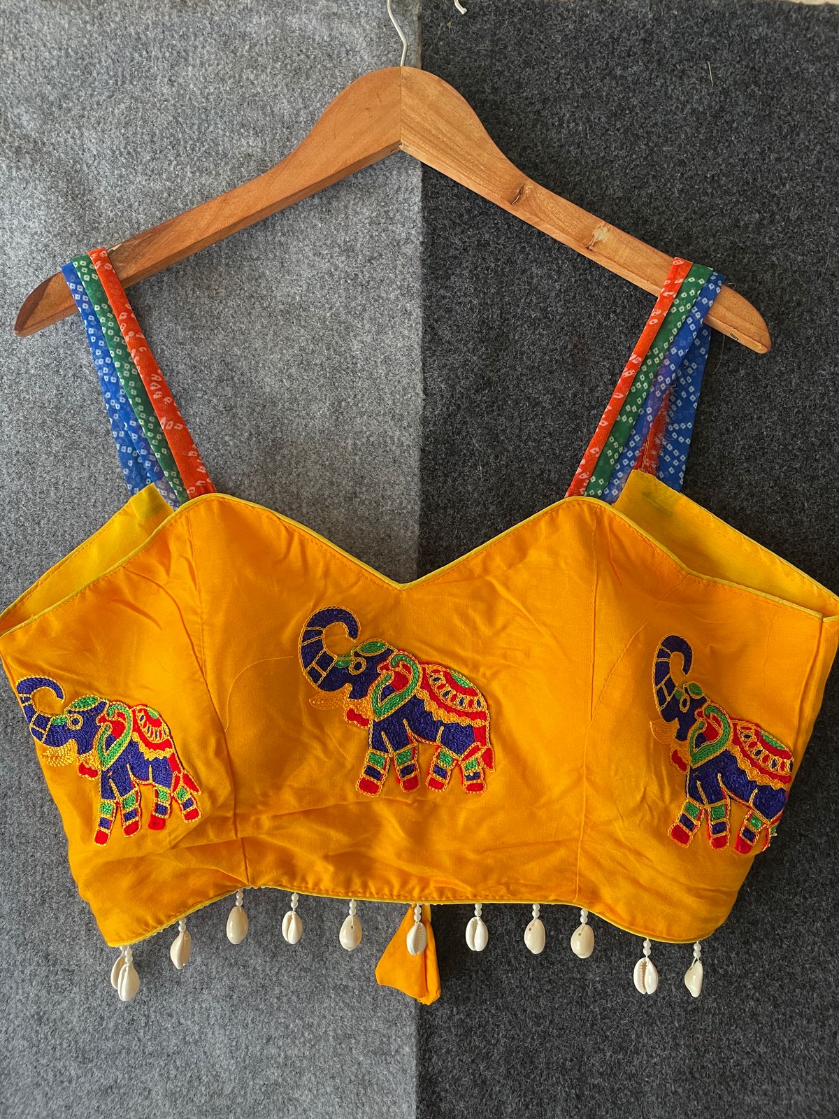 Fancy Sleeveless With Back Doori - Premium Readymade Blouse