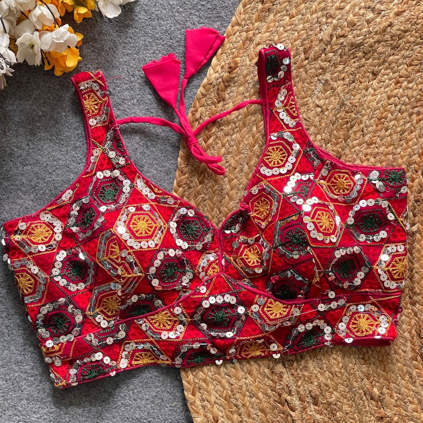 Exclusive Wedding Collection With Super Dupar Work On All Over Work - Premium Readymade Blouse