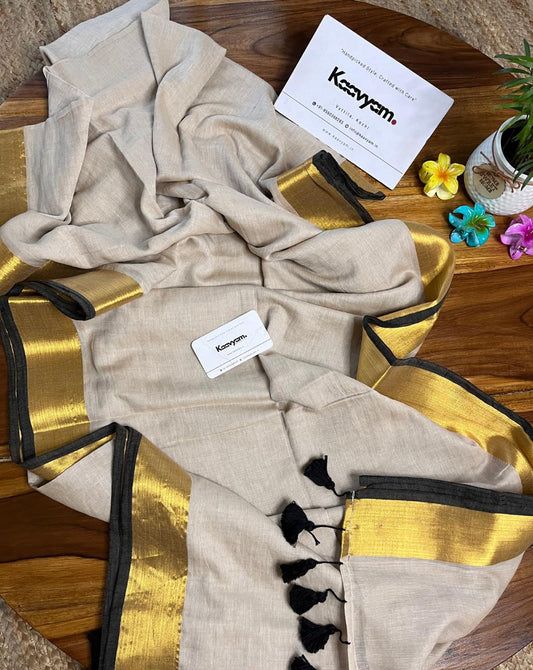 Pure Mul Mul cotton by cotton saree