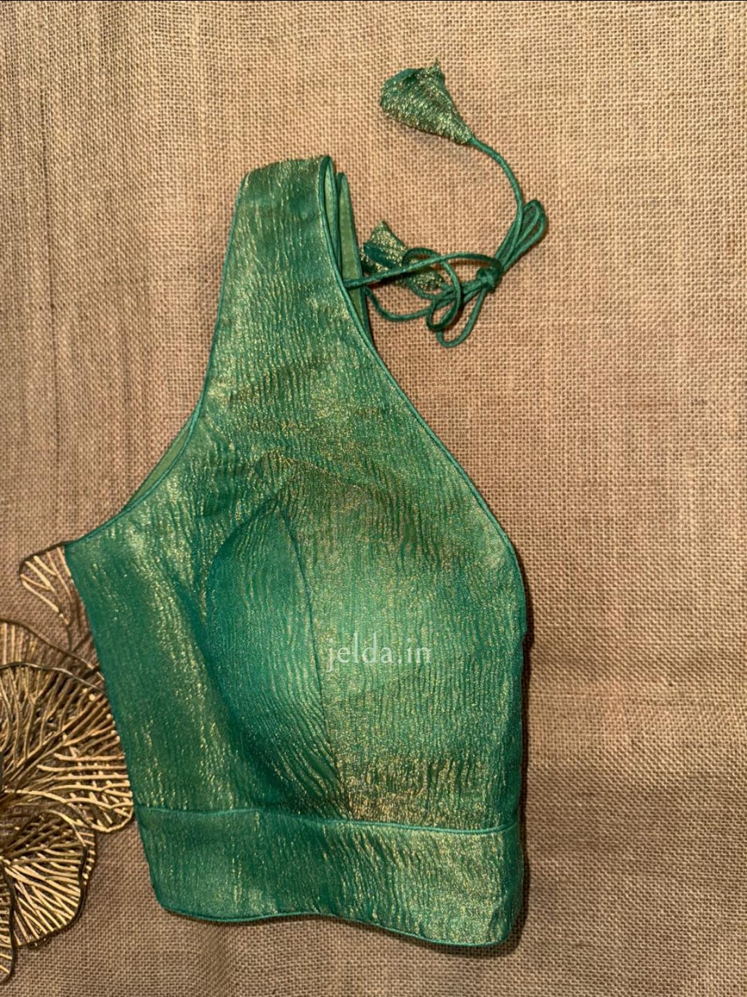 Premium Plain Sleeveless V Neck Blouses – Silk Fabric
