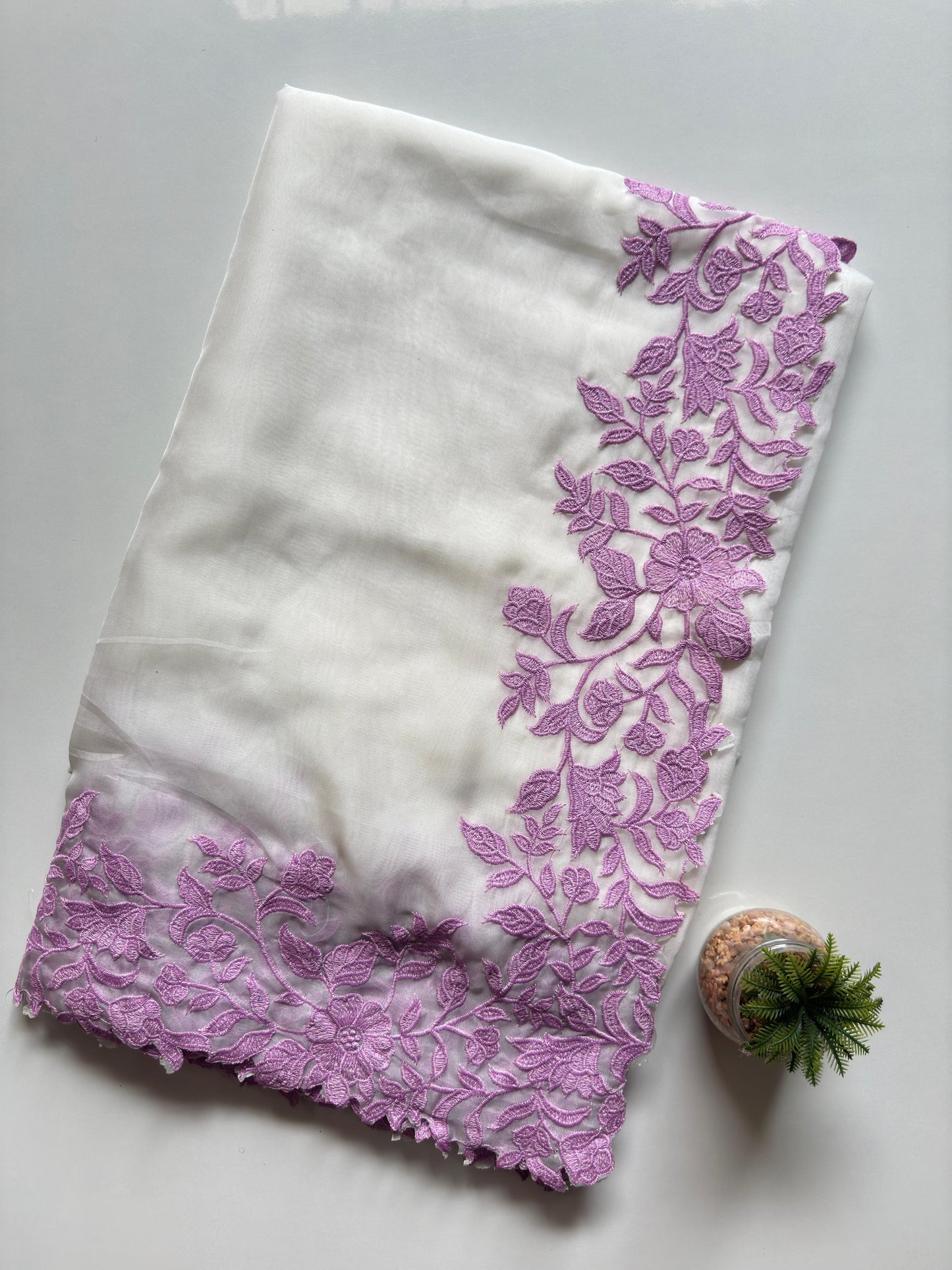 Pure Tebby Soft Orgenza Saree