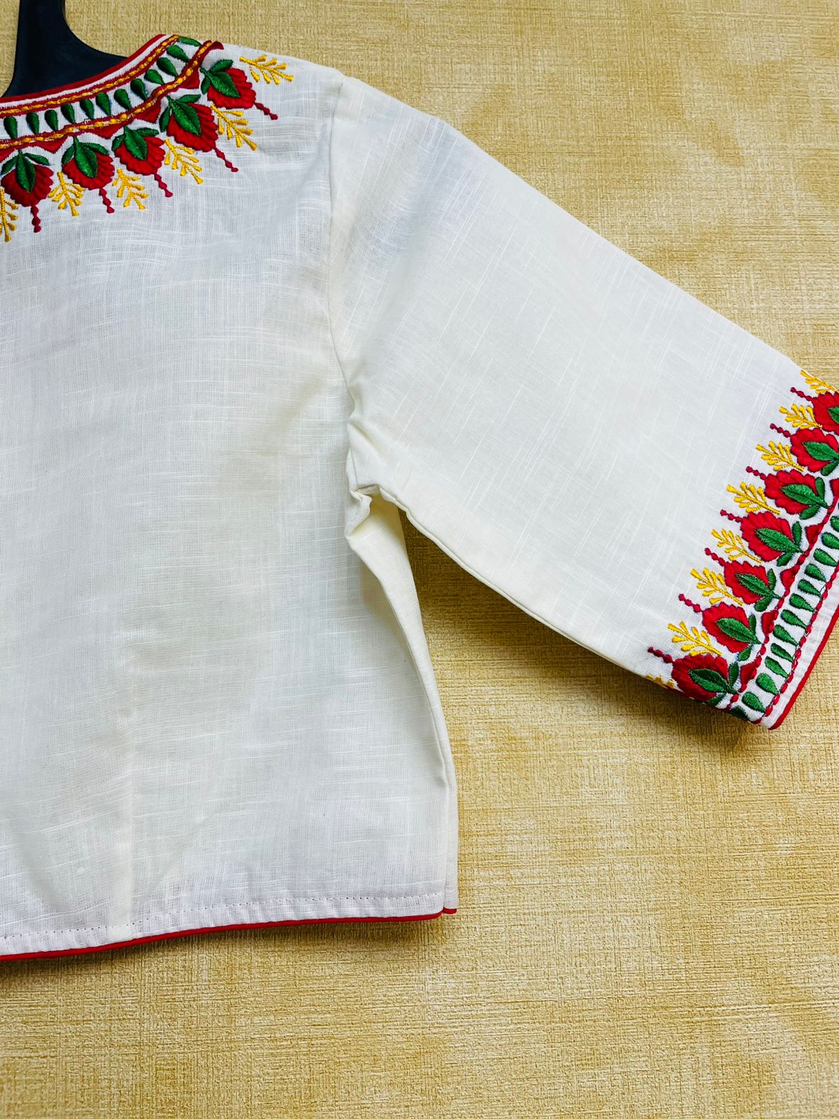 Cotton Embroidery - Premium Designer Blouse