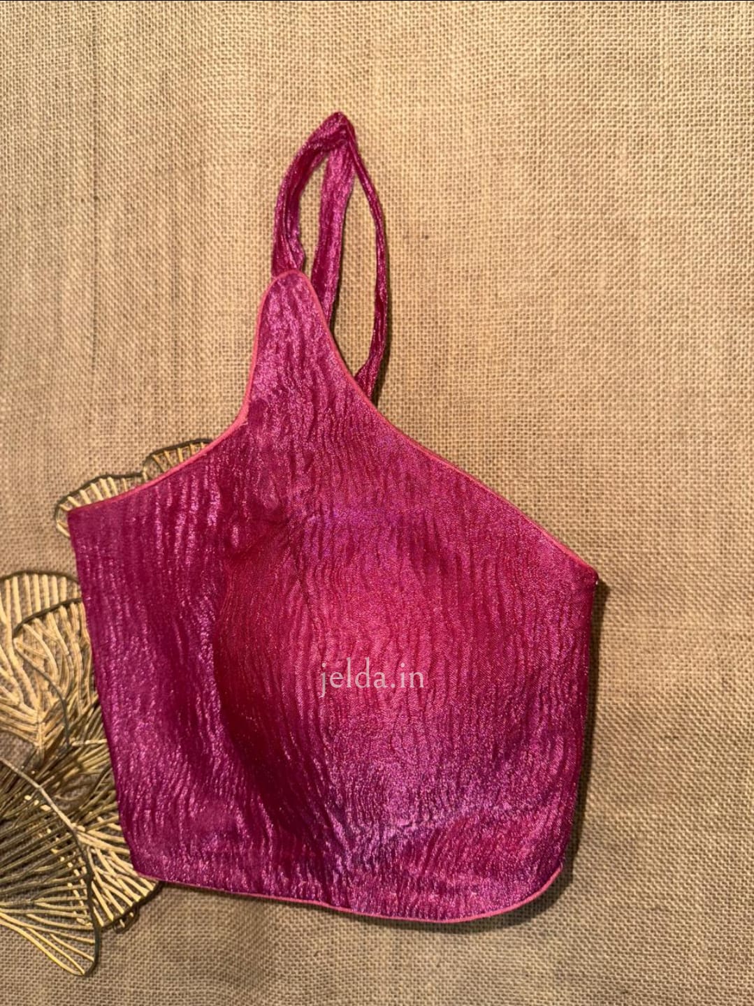 Premium Plain Sleeveless v neck with noodles straps Blouses – Silk Fabric