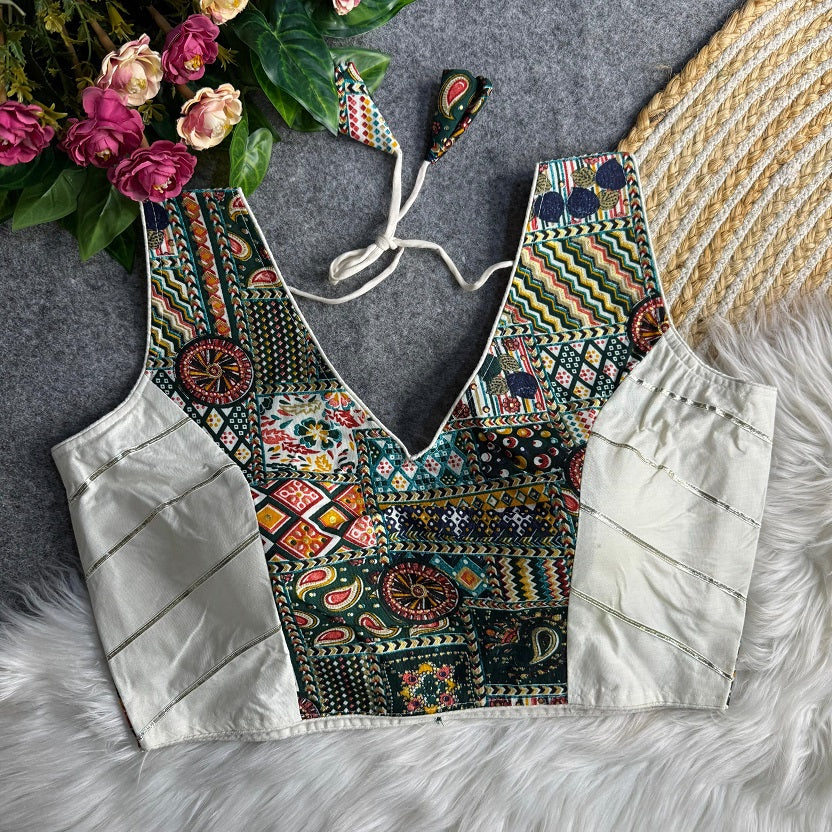 Heavy Rayon Cotton - Premium Readymade Blouse