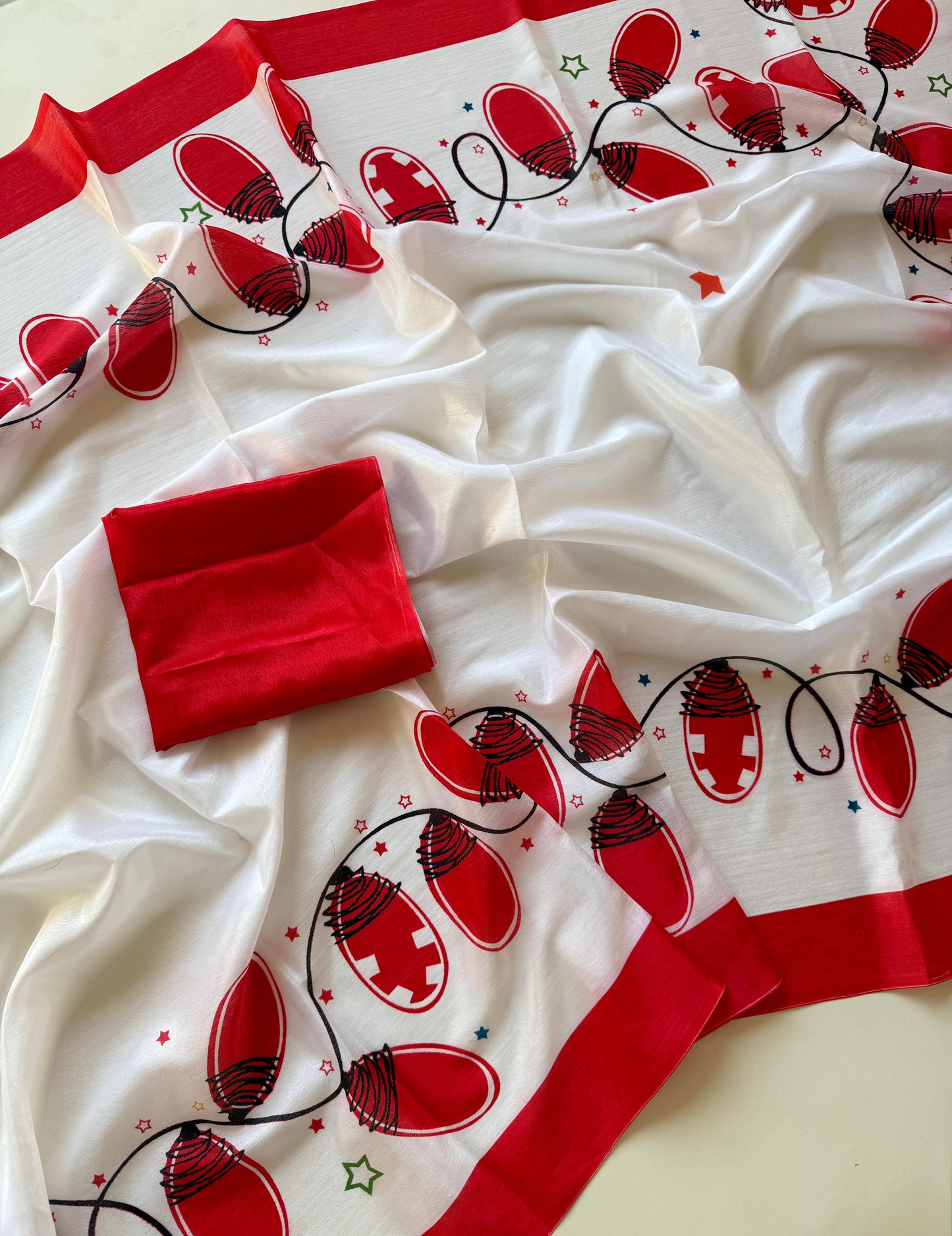 Exclusive soft shinon saree