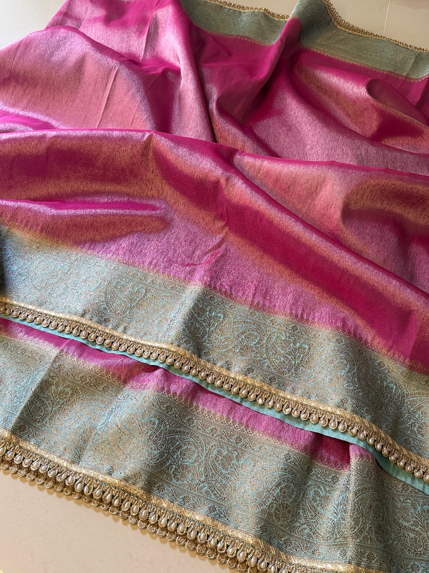 Banarasi Katan Tissue Soft Silk Saree