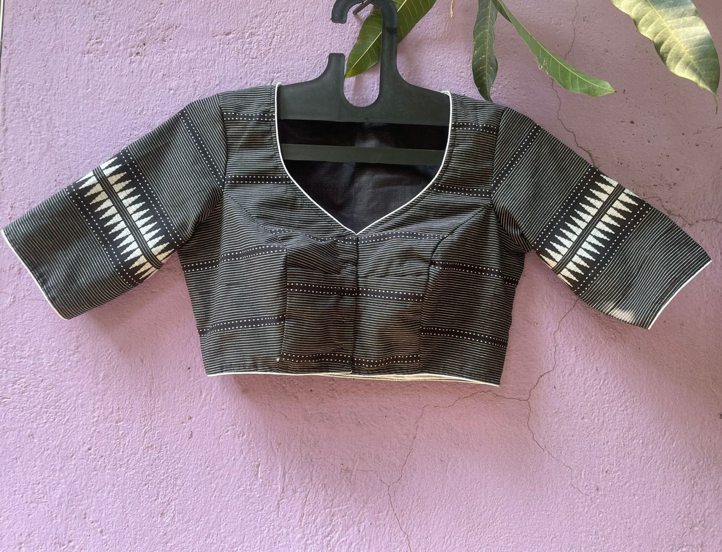 Handloom embroidered designer blouses