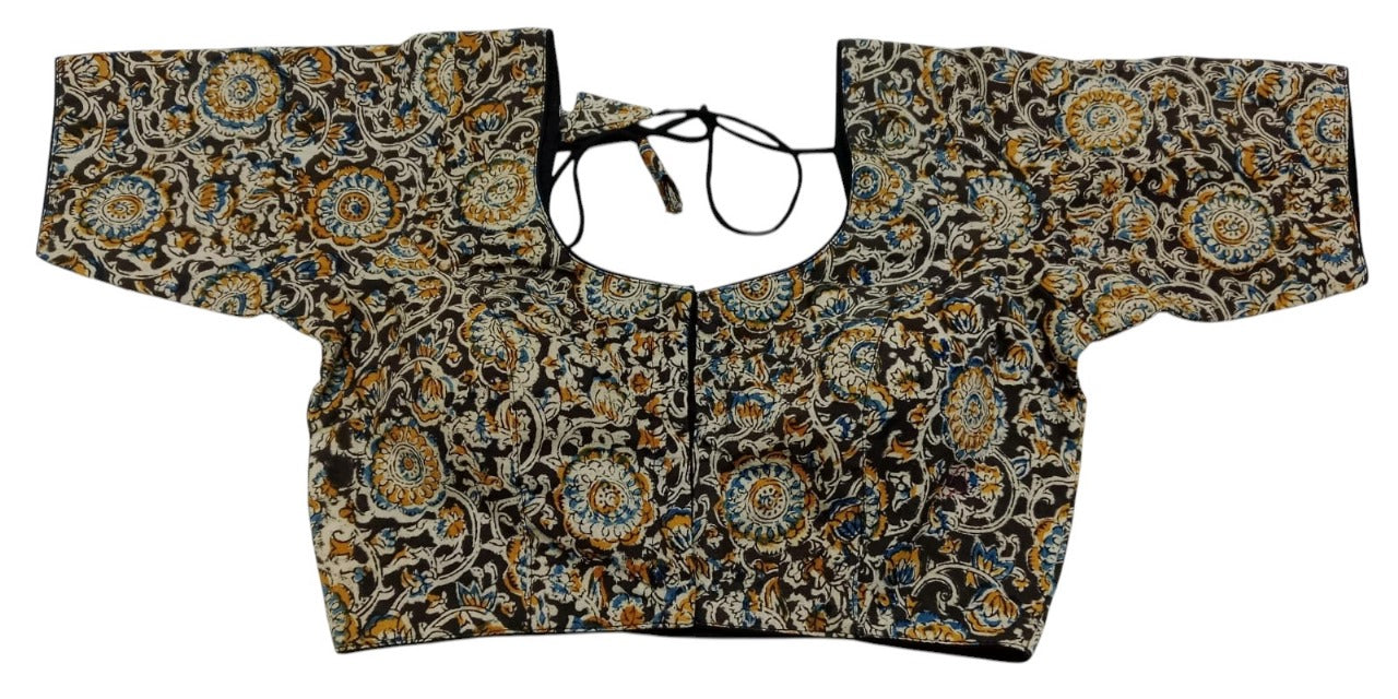 Kalamkari pure cotton ready made blouse