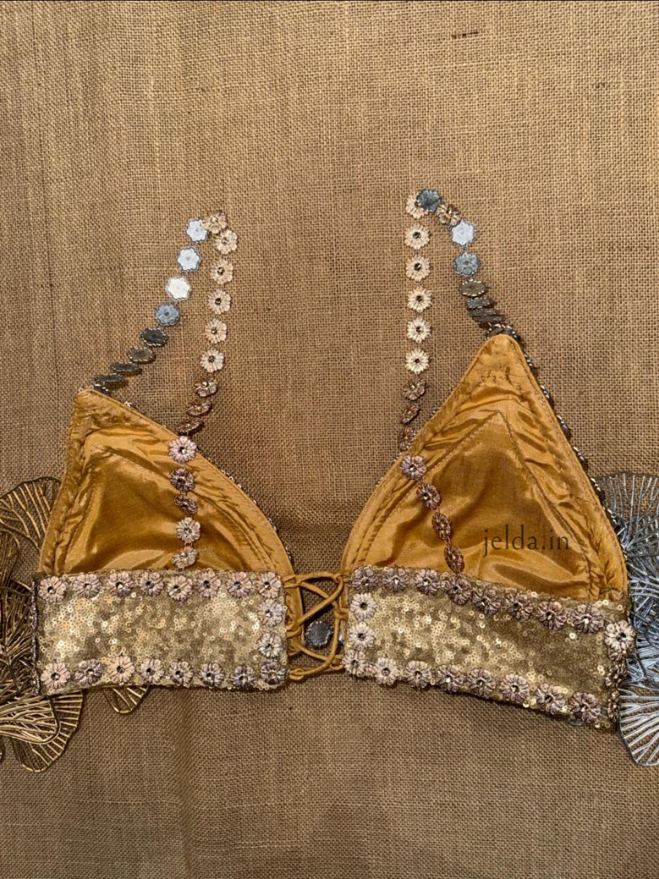 Designer Handcrafted Partywear Blouses – Triangle Cut