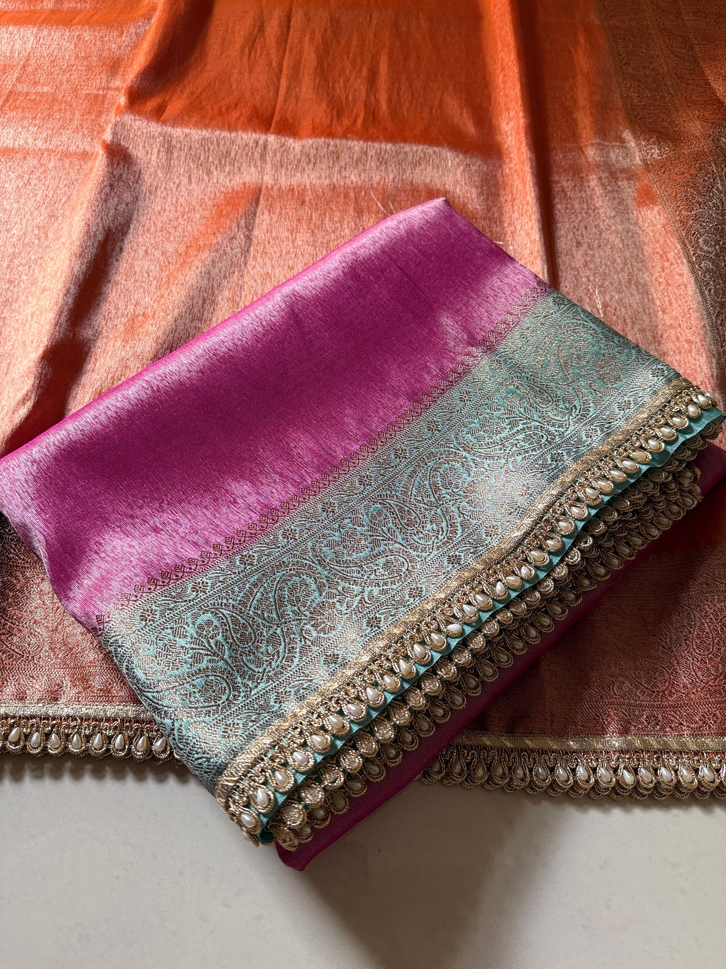 Banarasi Katan Tissue Soft Silk Saree