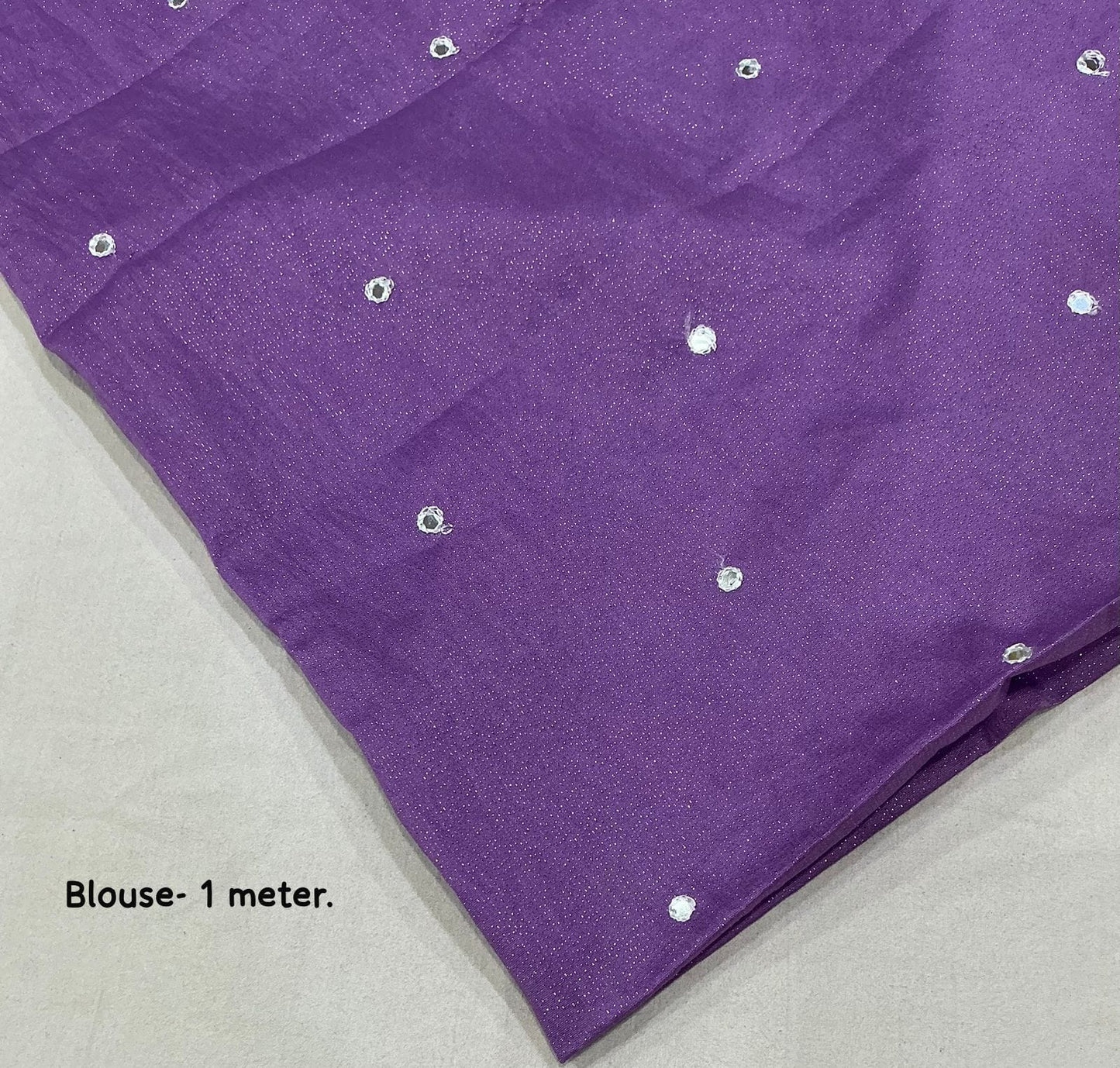 soft organza feel saree