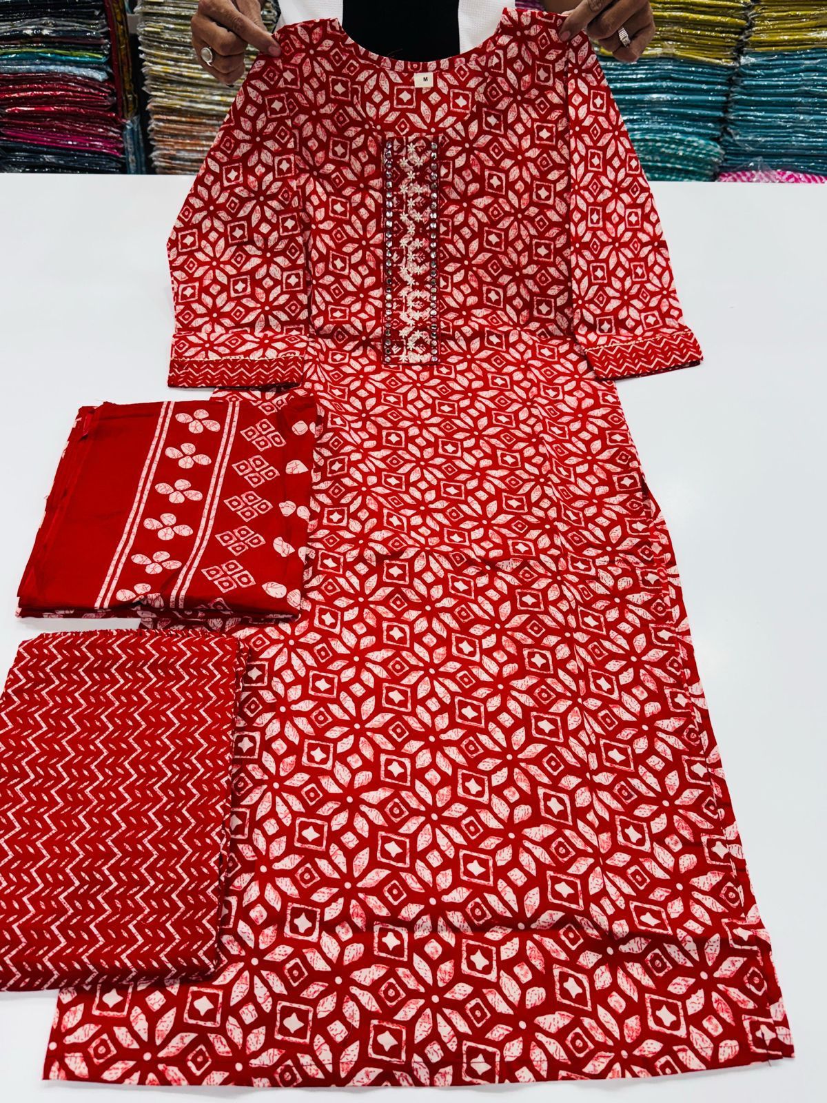 Cotton salwar suit