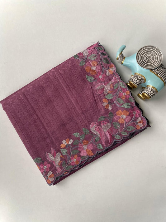 Pure Tussar Saree