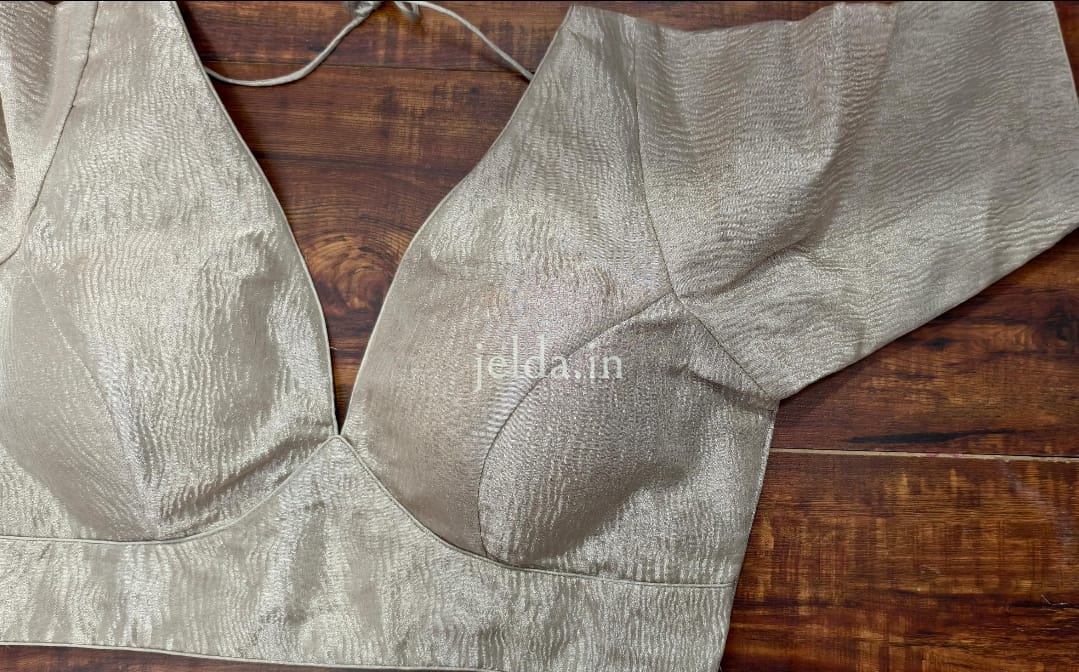 Cruss tissue fabric with sleeve - custom made blouses