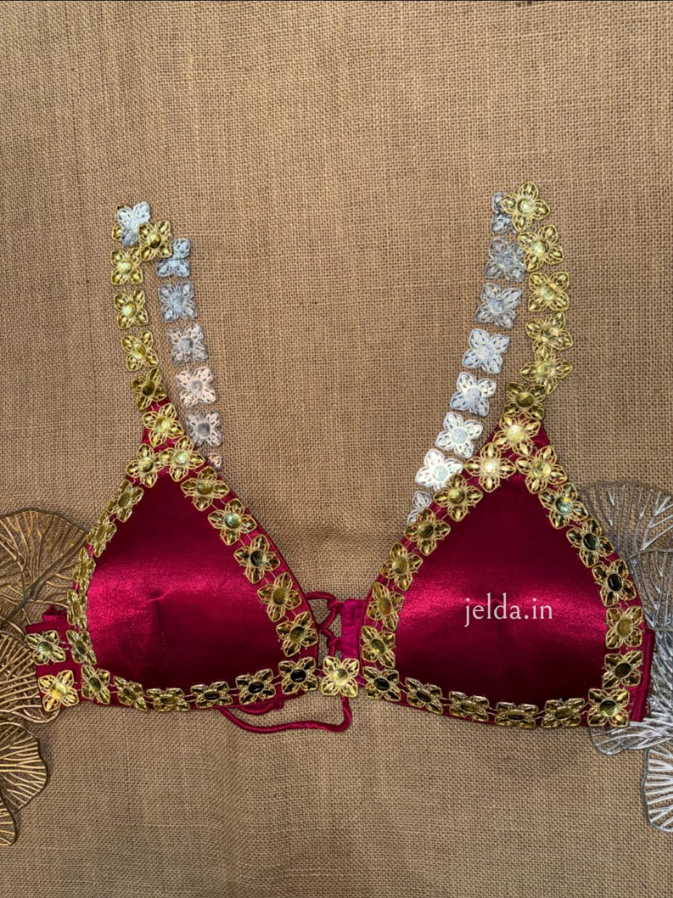 Designer Handcrafted Partywear Blouses – Triangle Cut