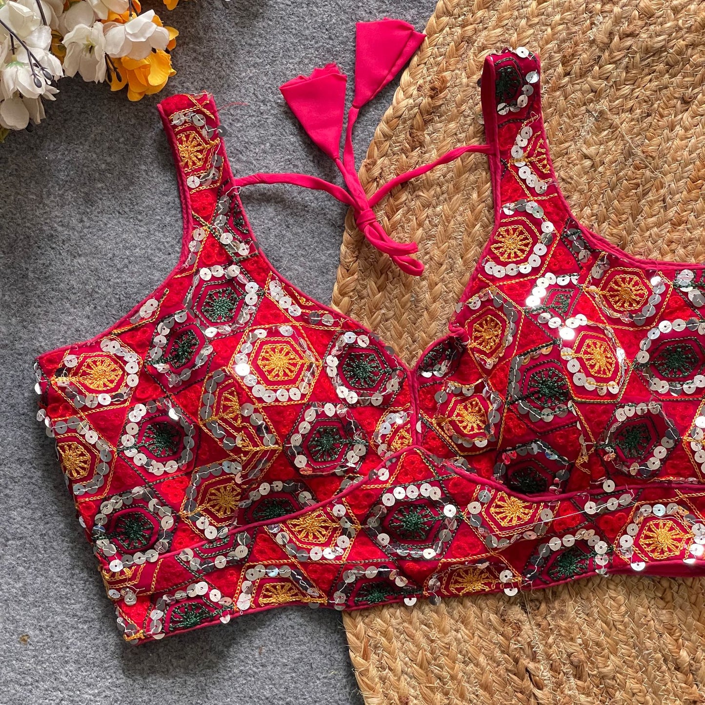 Exclusive Wedding Collection With Super Dupar Work On All Over Work - Premium Readymade Blouse