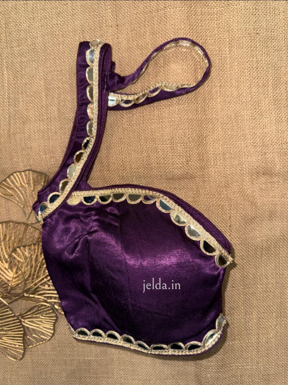 Premium Mirror Work Blouses – Modal Silk Fabric