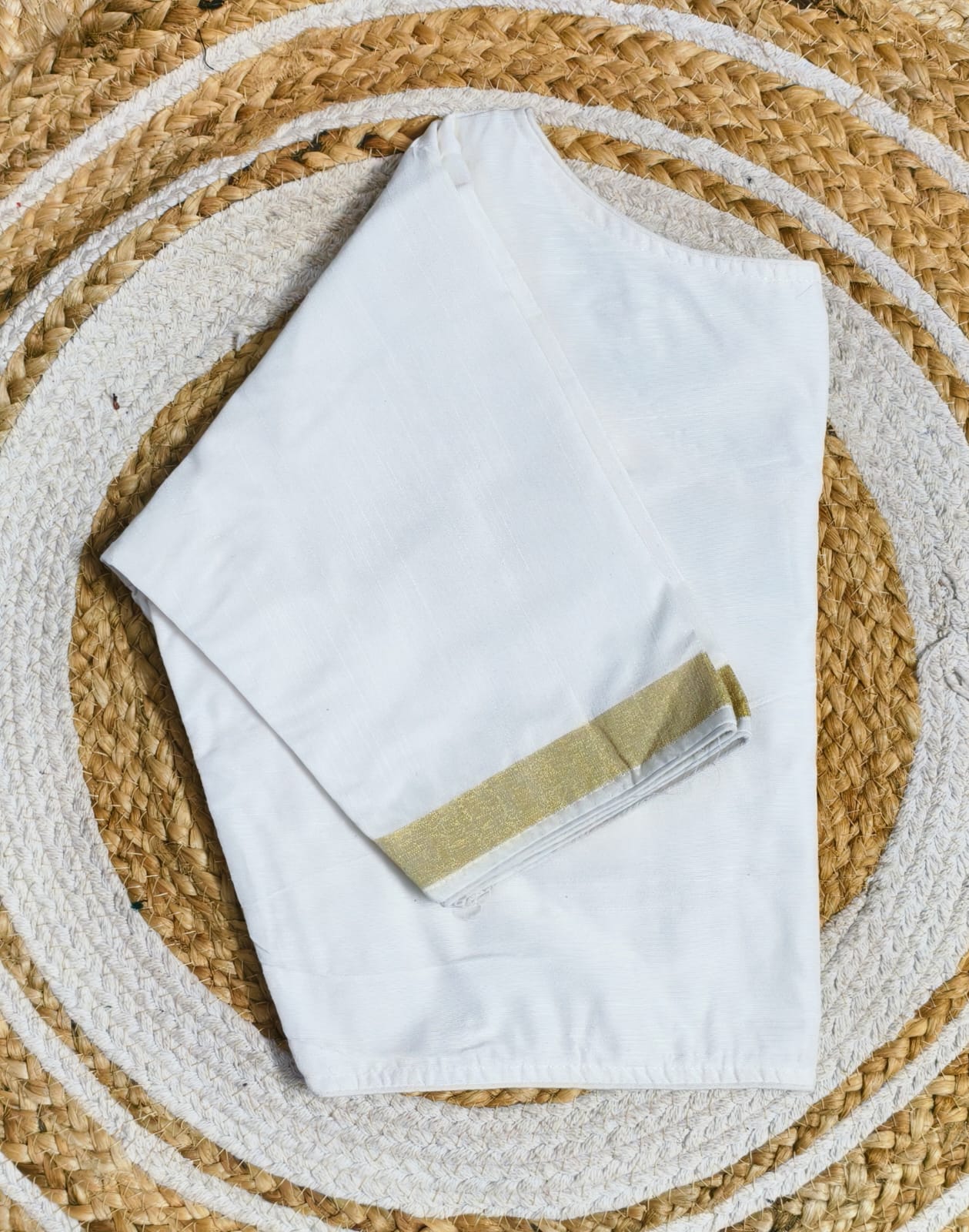Ghicha silk boat neck ready made blouses