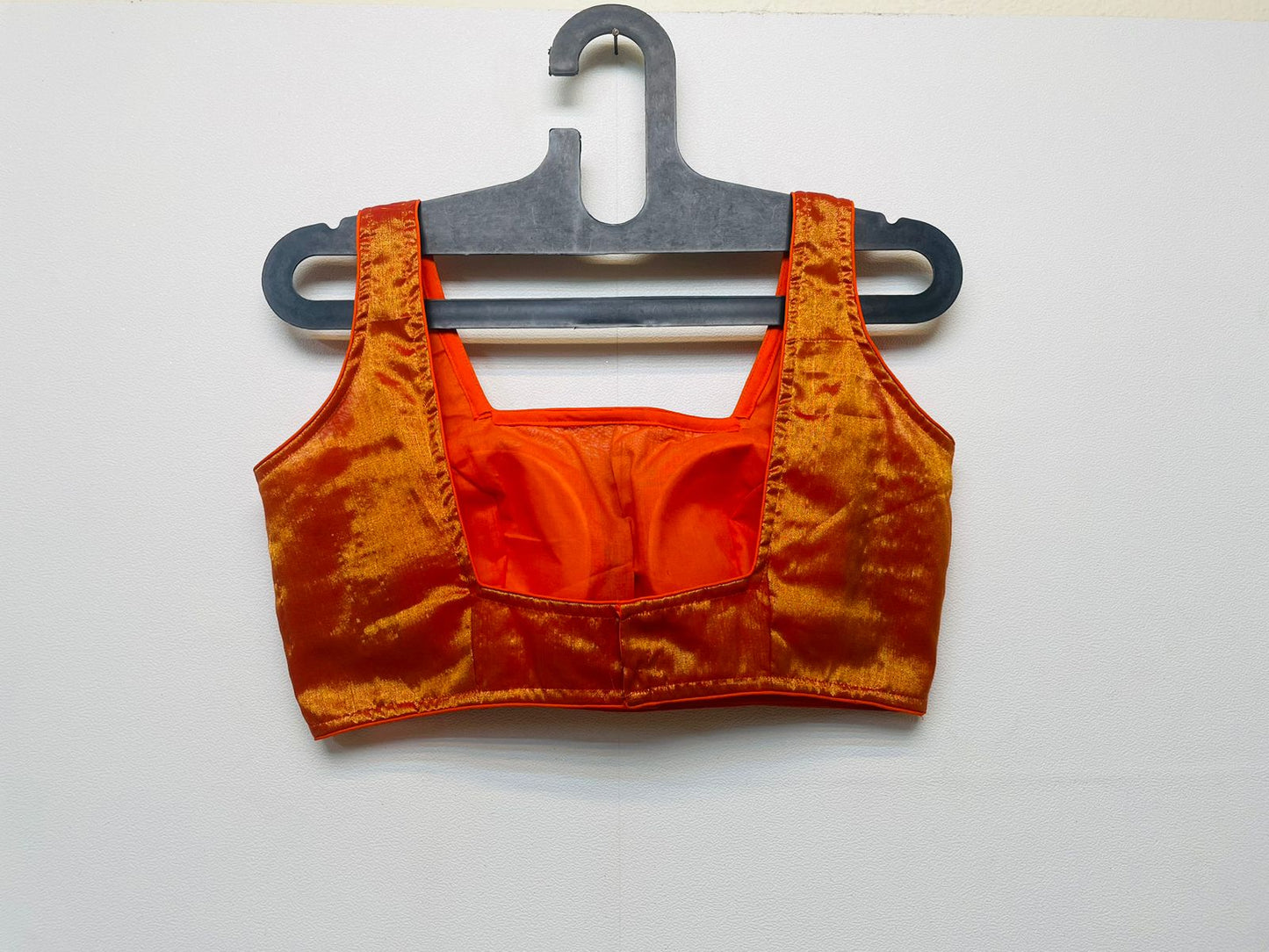 Satin Silk Sleeveless - Premium Designer Blouse