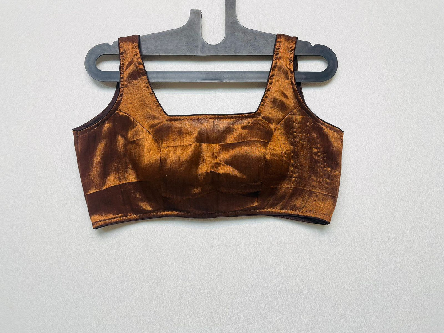 Satin Silk Sleeveless - Premium Designer Blouse