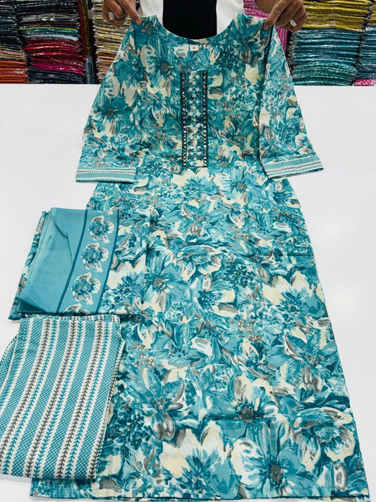Cotton salwar suit