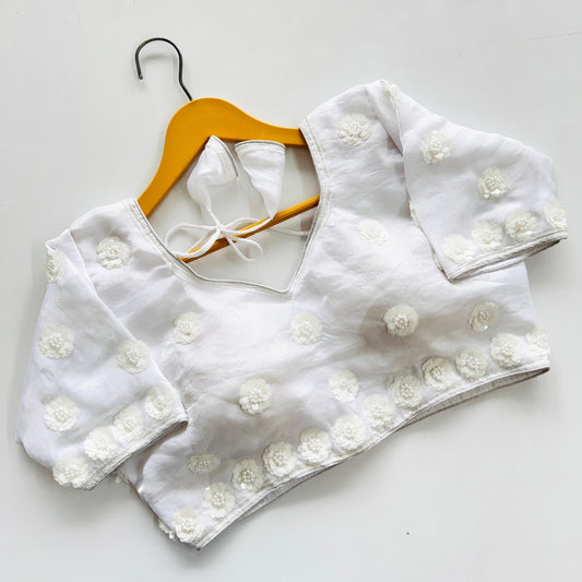Beautiful handwork all over ready made blouses