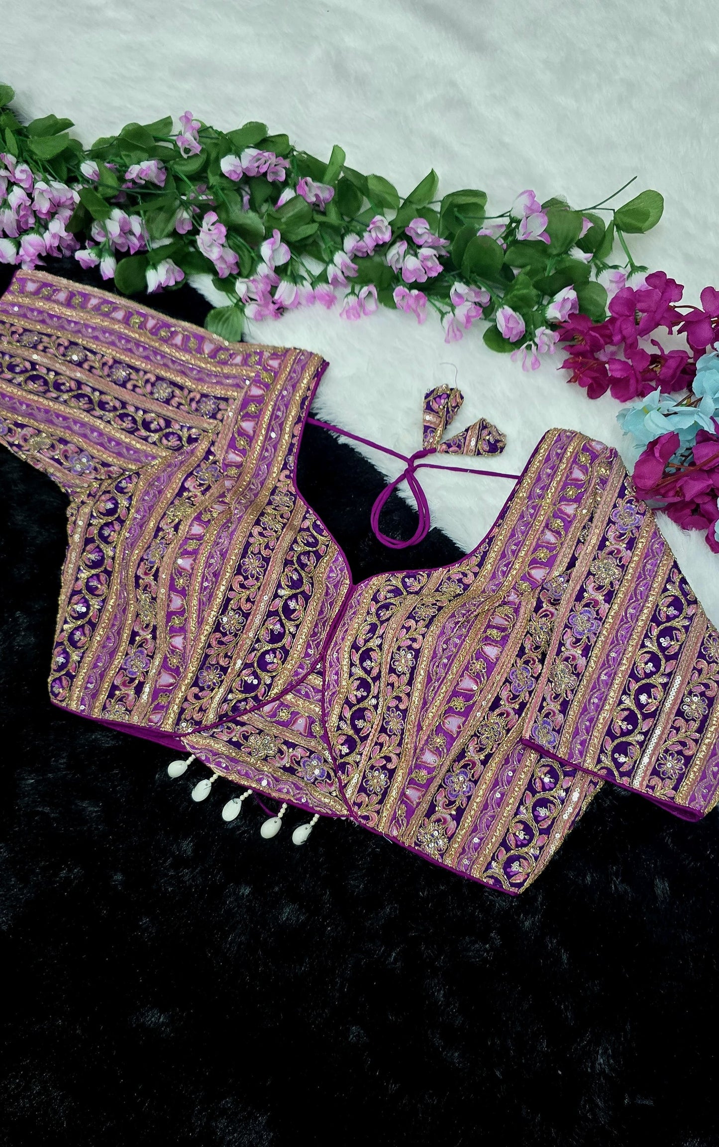 Crep viscose pojisan ready made blouses