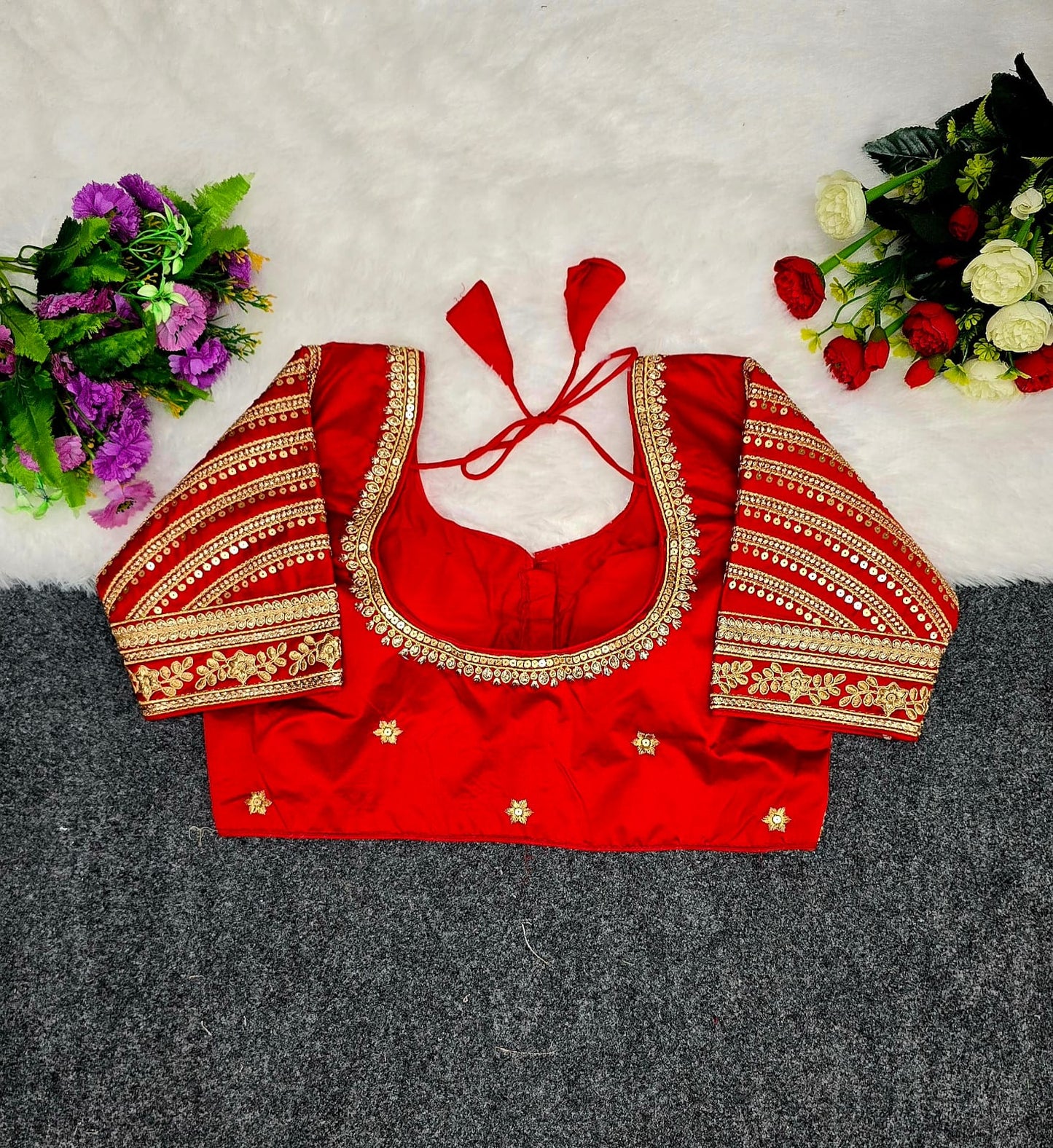 Party wear handwork ready made blouse