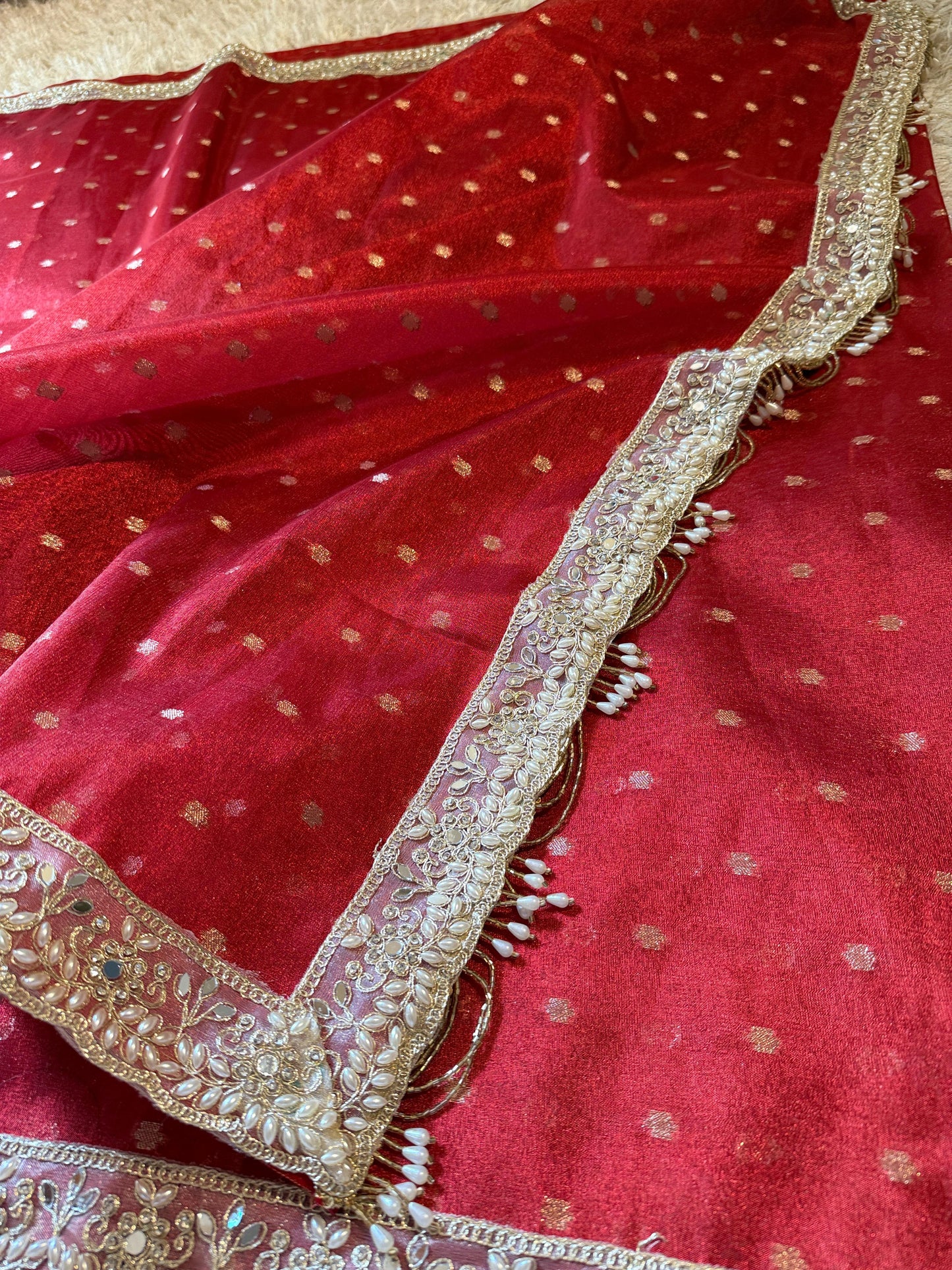 Pure Ghicha Silk Cotton Saree