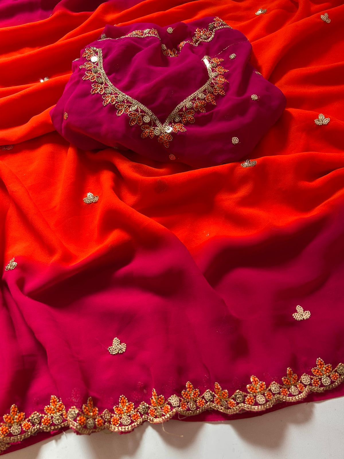 Soft Water Silk Fabric Saree