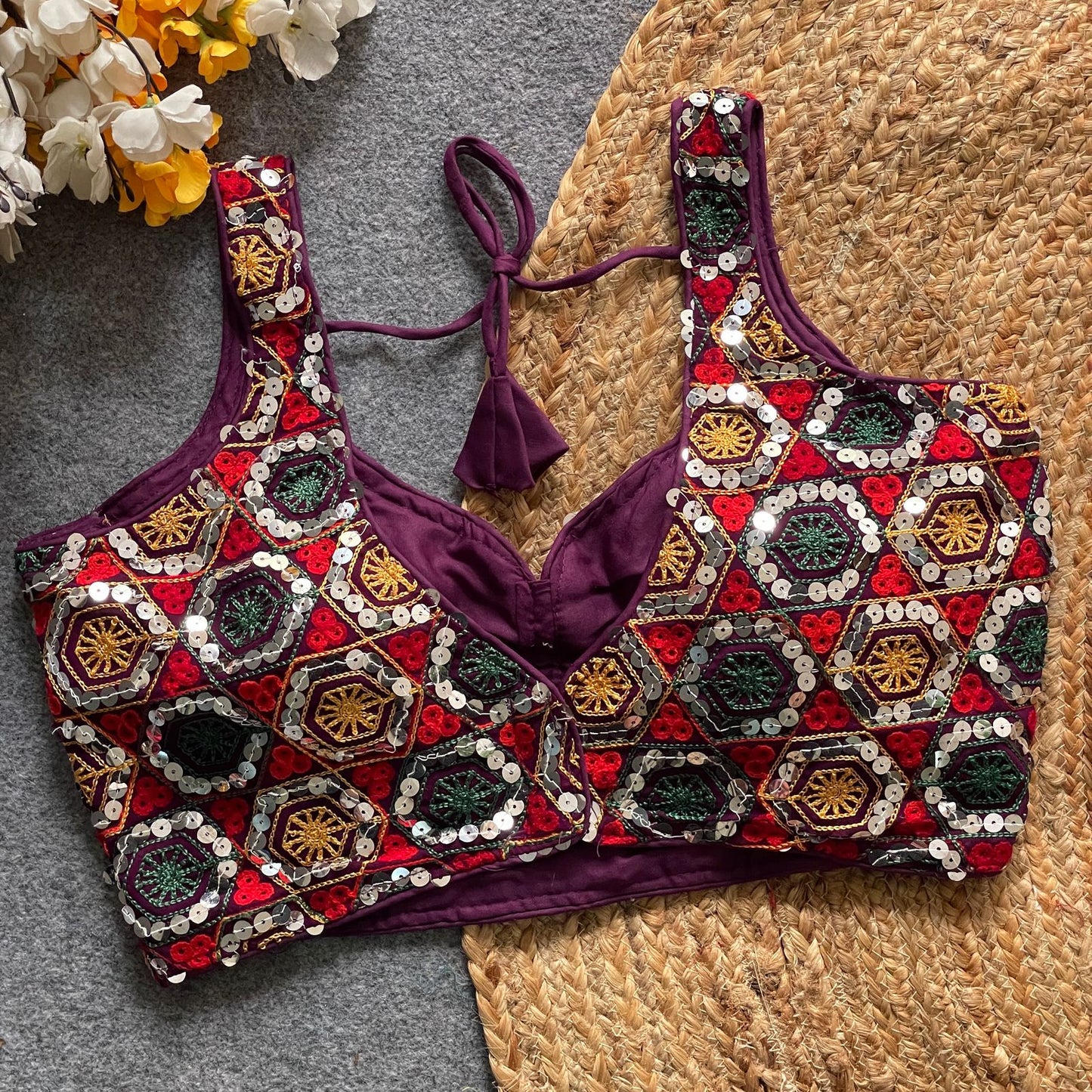 Exclusive Wedding Collection With Super Dupar Work On All Over Work - Premium Readymade Blouse