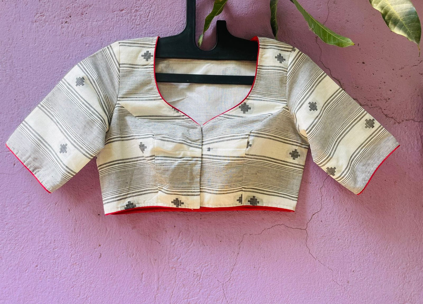 Handloom embroidered designer blouses