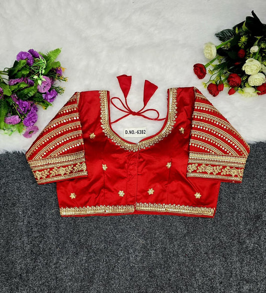 Party wear handwork ready made blouse