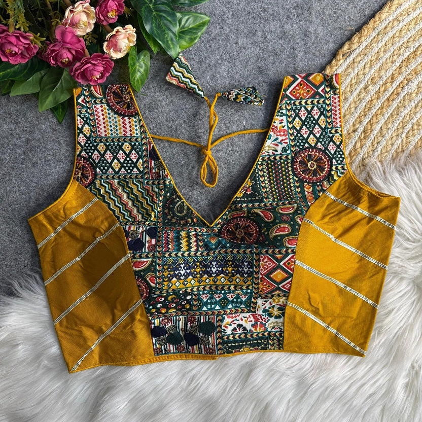 Heavy Rayon Cotton - Premium Readymade Blouse