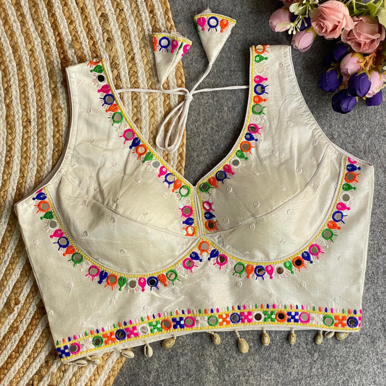 Heavy silk ready made blouses