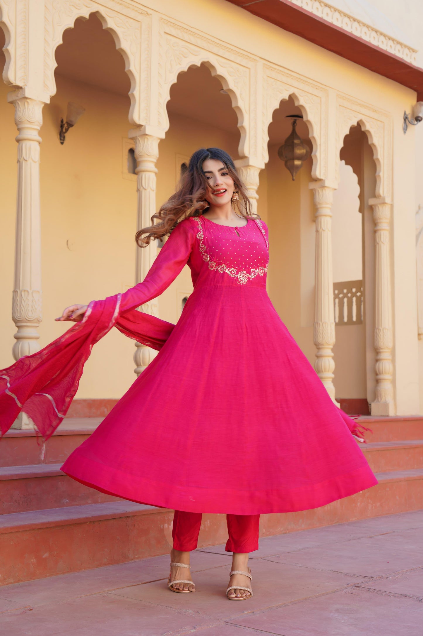 Anarkali salwar suit