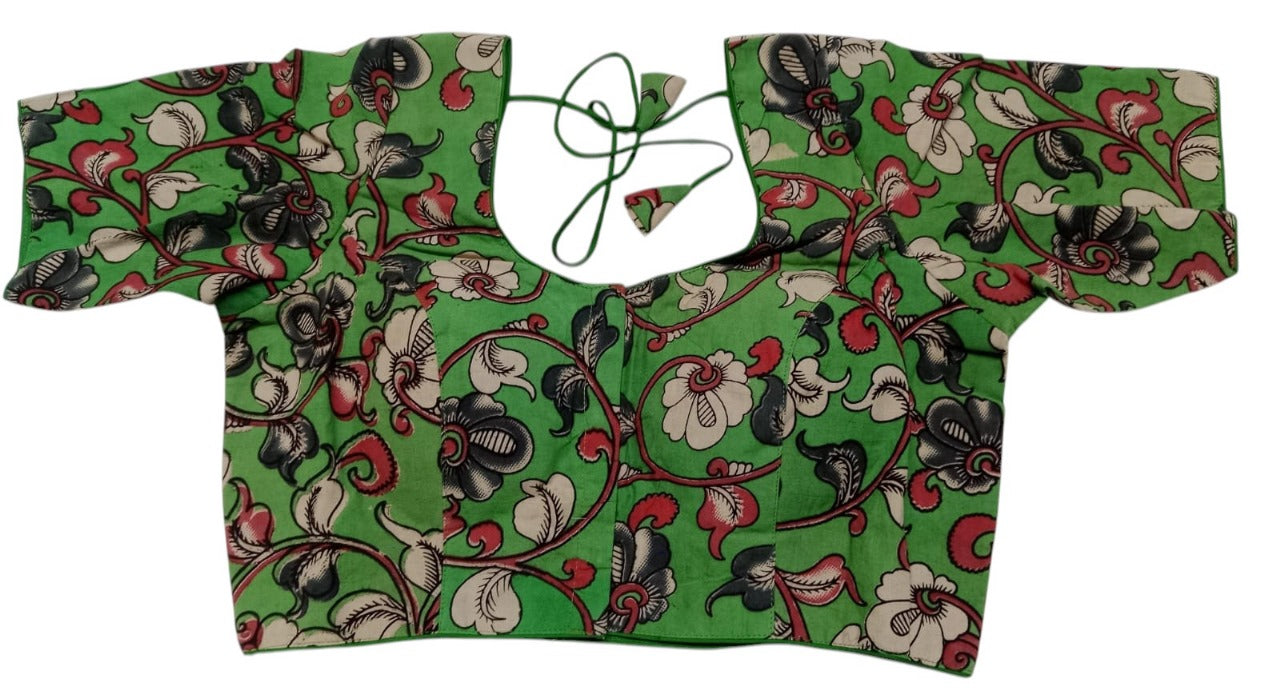 Kalamkari Pure Cotton ready made blouse