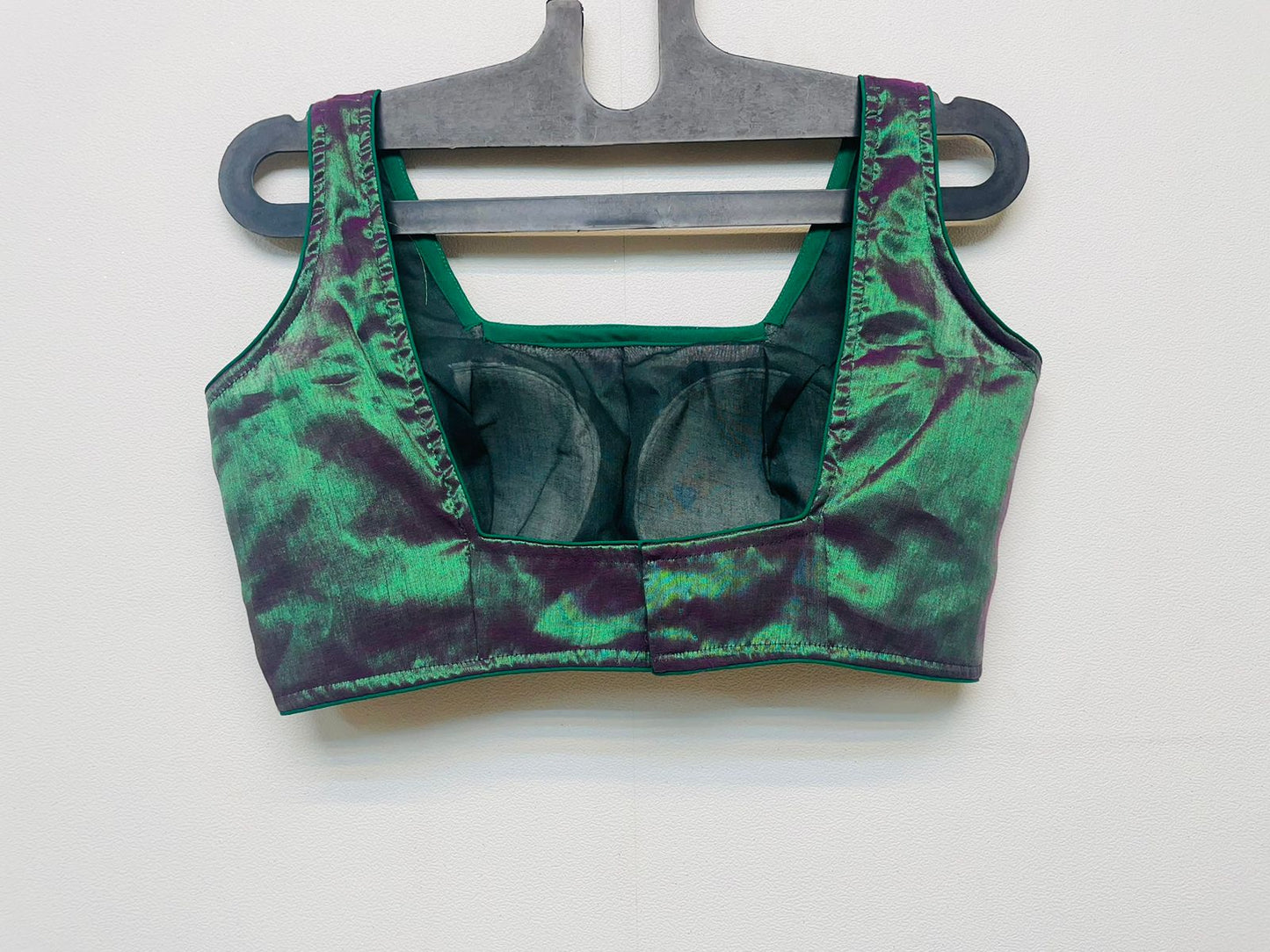 Satin Silk Sleeveless - Premium Designer Blouse