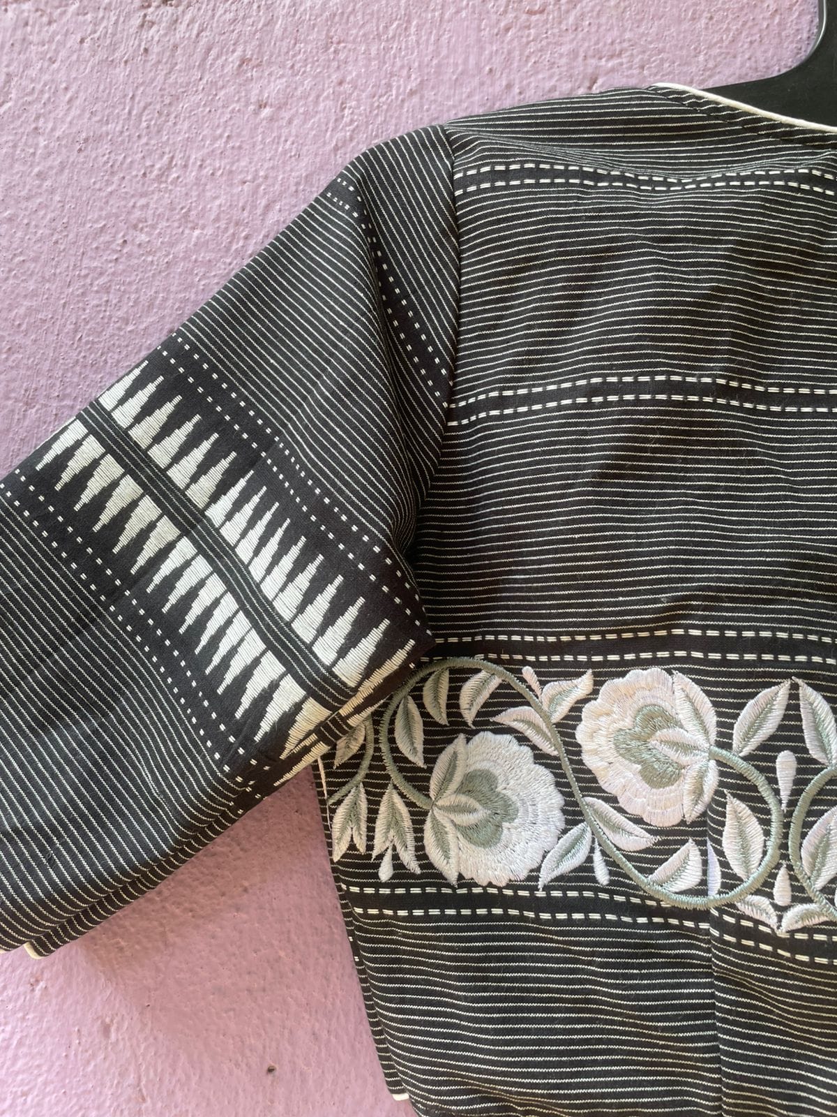 Handloom embroidered designer blouses