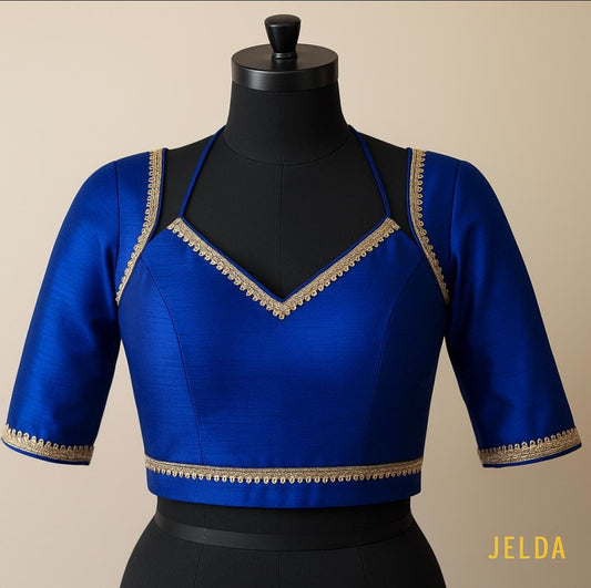 Premium Designer  Lace Blouse – Custom Crafted