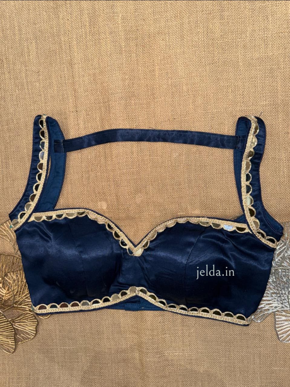 Premium Mirror Work Blouses – Modal Silk Fabric